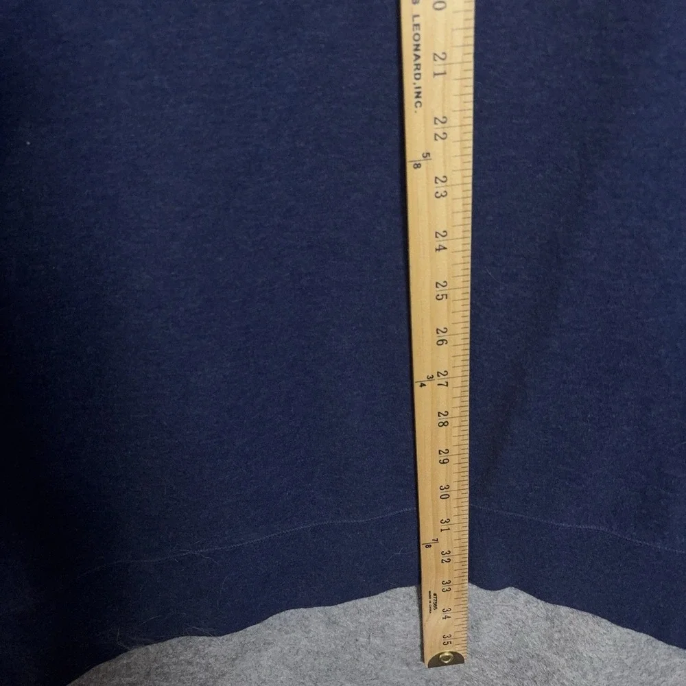 Polo Ralph Lauren 1/4 Zip Sweater Men 3XLT Blue Embroidered Pony‎ Classic
